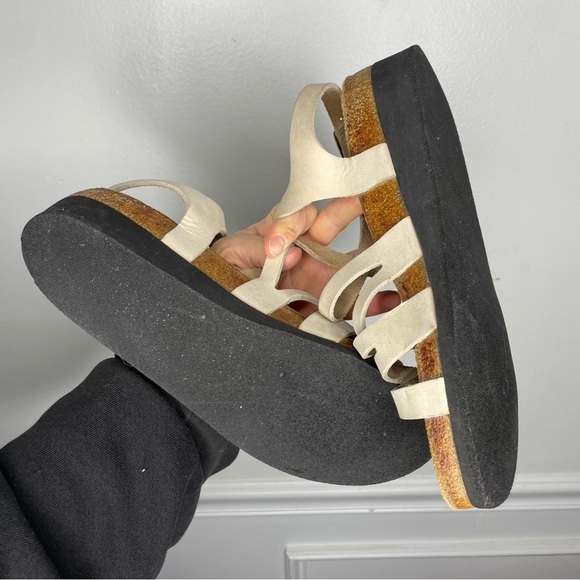 Hautnah Leather Strappy Cork Sole Sandal EU 40 US 9.5 - Picture 6 of 10